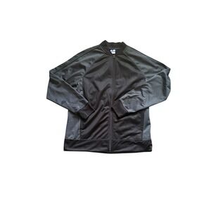Starter Full‎ Zip Athletic Jacket Mens M Black Lightweight Pockets
